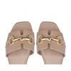 Ibiza Beige Skin flat sandal