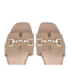 Positano Beige Skin flat sandal