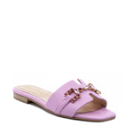 Pink Positano flat sandal