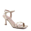 Giorgia sandal with platinum strap