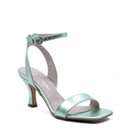 Mina Sandal with Green Strap