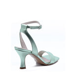 Mina Sandal with Green Strap