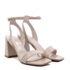 Ludovica sandal with beige strap