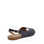 Sara Black flat sandal