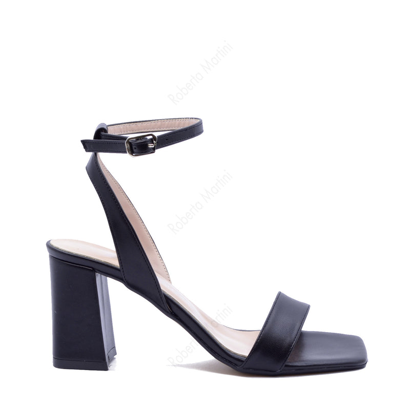 Ludovica Sandal with Black Strap