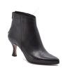 Sheila Black Leather Ankle Boot