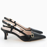 Slingback Alison in Vera Pelle Nappa