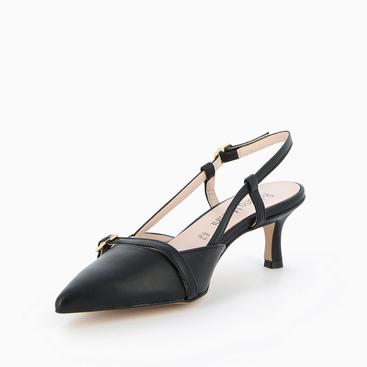 Slingback Alison in Vera Pelle Nappa