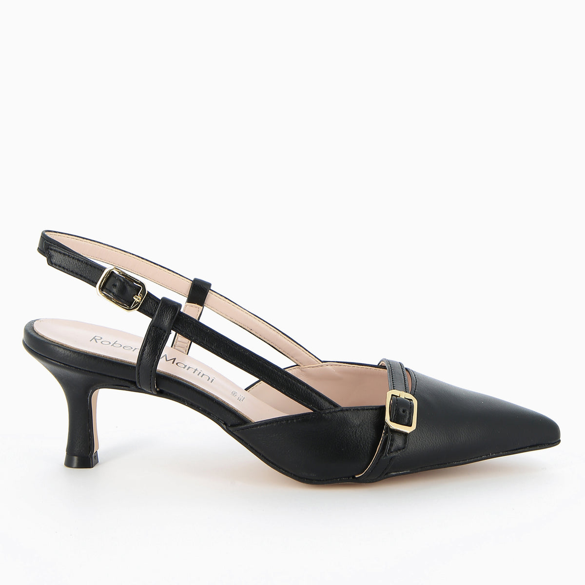 Slingback Alison in Vera Pelle Nappa