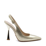 Cristina Platino Slingback Pump with Strap