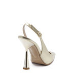 Cristina Platino Slingback Pump with Strap