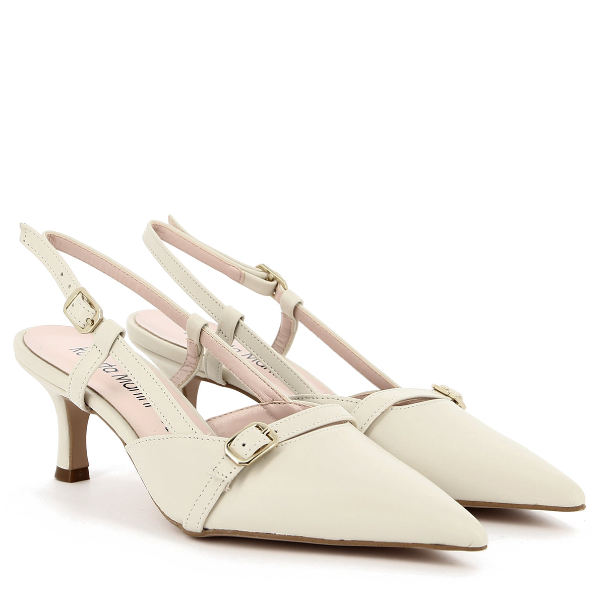 Slingback Alison in Vera Pelle Nappa