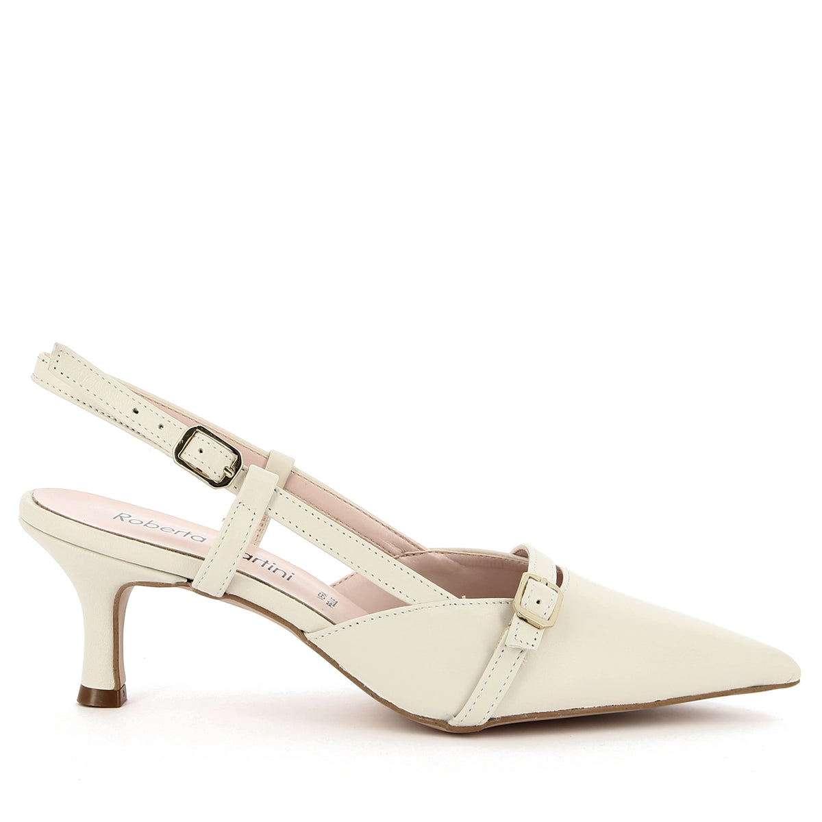 Slingback Alison in Vera Pelle Nappa