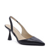 Lisa Black Slingback Pump with Strap