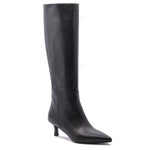 Lucy Black Leather Boot