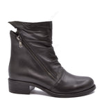 Sonia Black Calf Ankle Boot