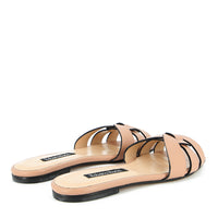 York Sandal In Black Nappa