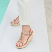 Pamela Tan Wedge Sandal