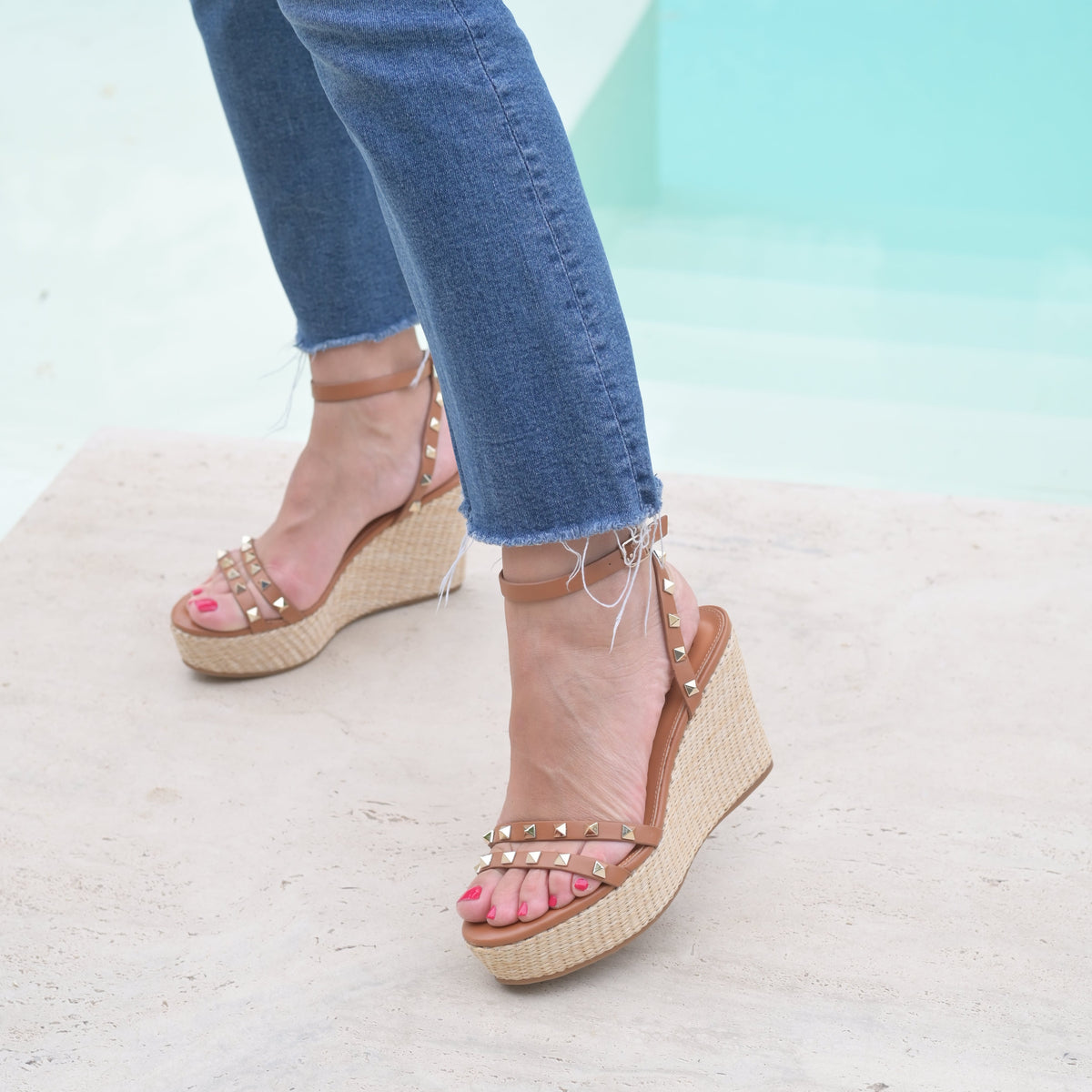 Valeria Wedge Sandal