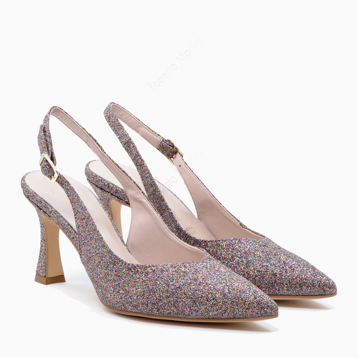 Eva Décolleté avec Bretelle Beige