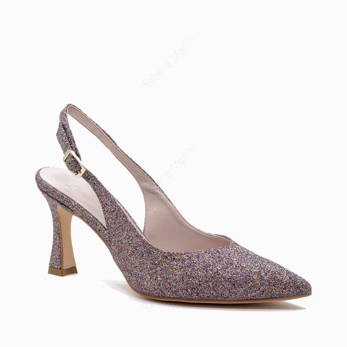 Slingback Eva Multicolor Glitter 