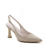 Elsa Slingback Pump with Powder Strap