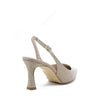 Elsa Slingback Pump with Powder Strap