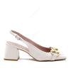 Marty Slingback Pump with Milk Strap