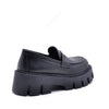 Giulia Black Moccasin