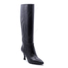 Hanna Black Leather Boot