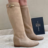 Paris boot Gold accessory Leather Cord