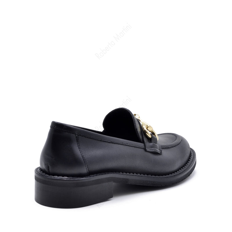 Flory Black Moccasin