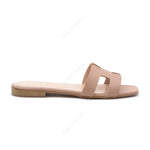 Paris Beige Skin flat sandal