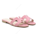 Pink Paris flat sandal