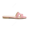 Pink Paris flat sandal