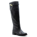 Candy boot Gold accessory Black