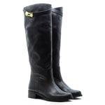 Candy boot Gold accessory Black