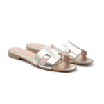 Paris Gold flat sandal