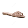 York Beige flat sandal