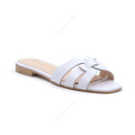 White York flat sandal