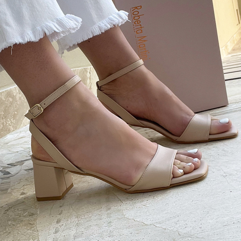 Asia Sandal with Beige Strap