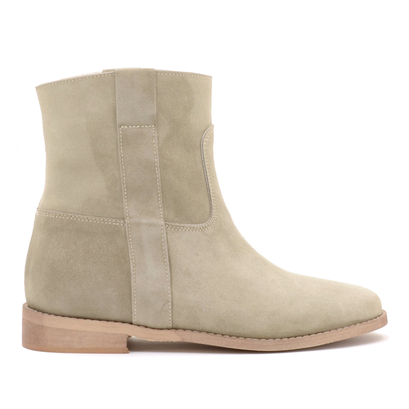 Mara ankle boot in split rope